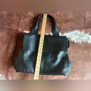 COS Black Leather Interior Bag